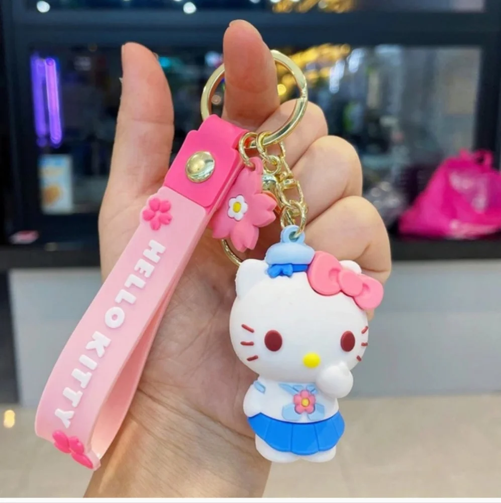 Hello Kitty My Melody Sanrio bundle Inspired Keychains Keyring Bag Charm…